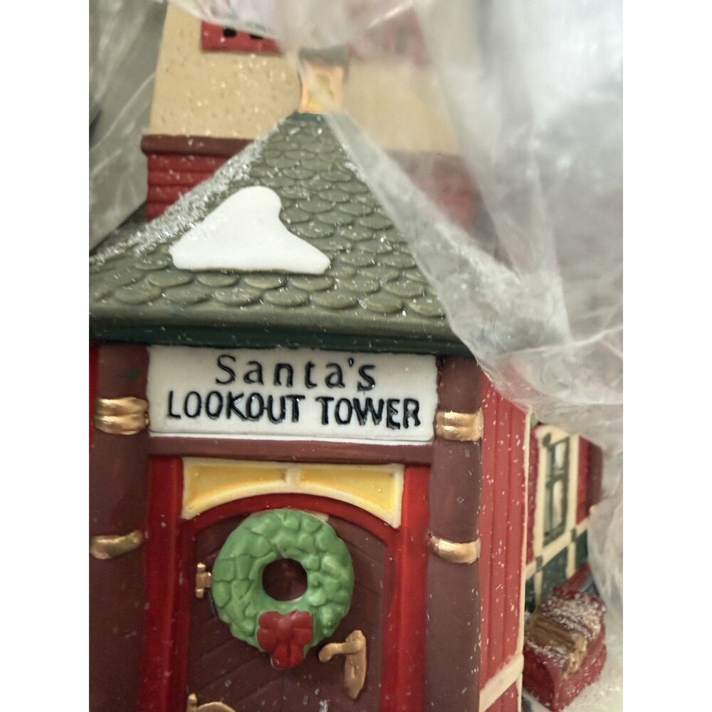 Department 56 "SANTA'S LOOKOUT TOWER" North Pole Series In Org Box #5629-4